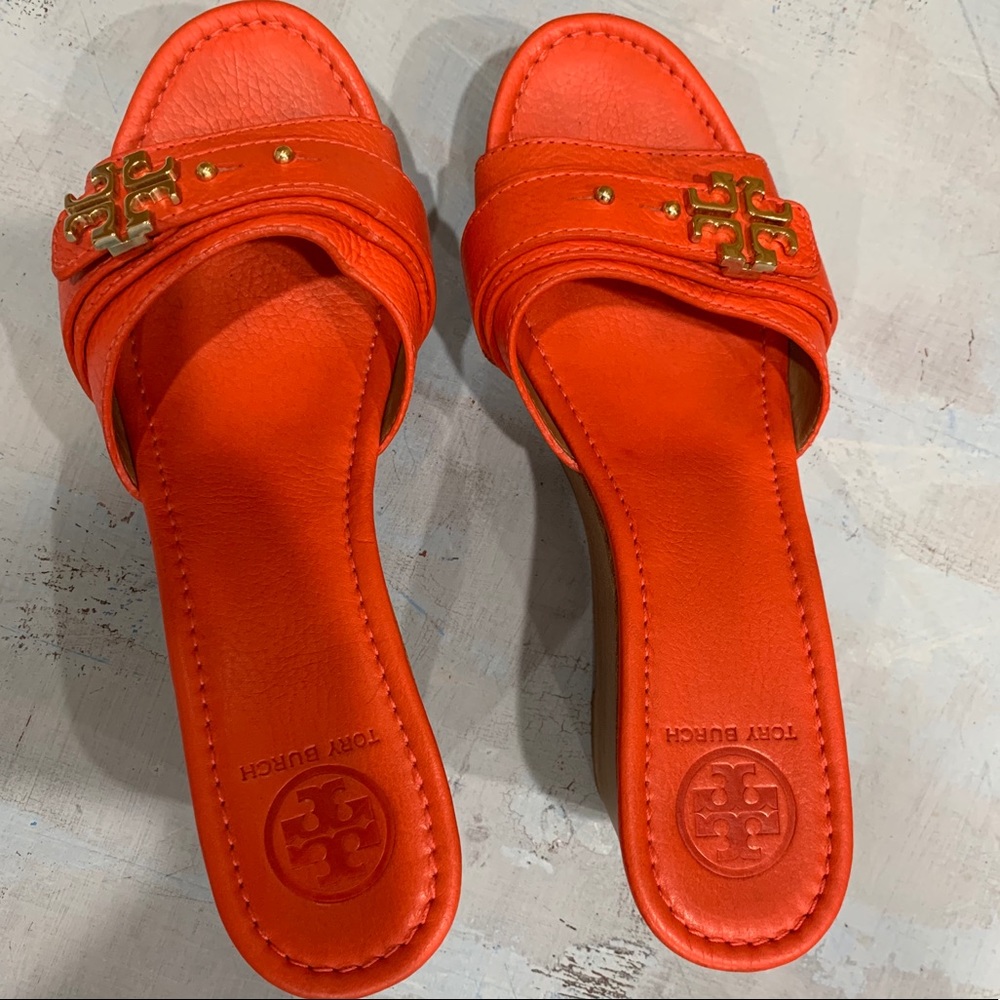Tory Burch Wedge Sandals 10M